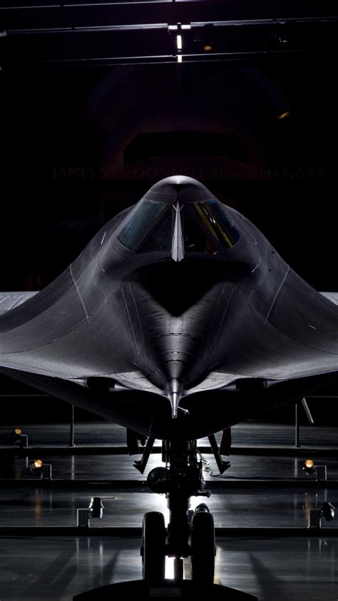 Download wallpaper: Lockheed SR 71 Blackbird 1080x1920