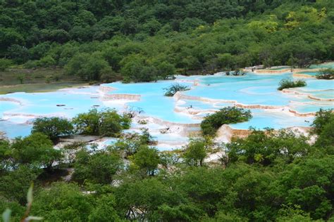 sichuan,huanglong scenic and historic inerest area