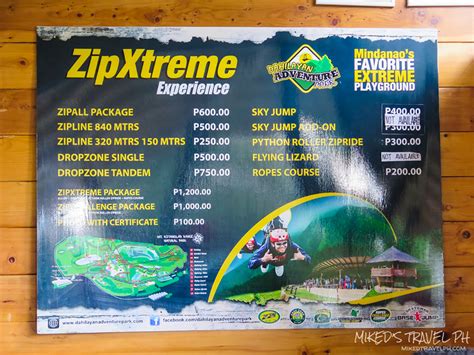 Bukidnon: Dahilayan Adventure Park | Miked's Travel PH