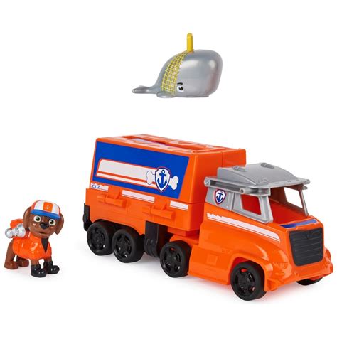 PAW Patrol Big Truck Pup’s Zuma Transforming Toy Truck | Smyths Toys ...