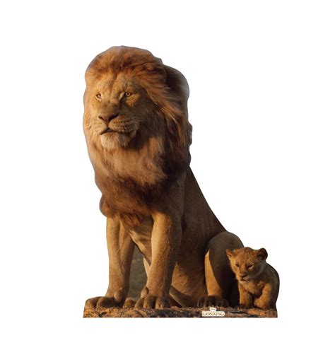 King Mufasa From Disney's The Lion King Live-Action Cutout *2949 ...