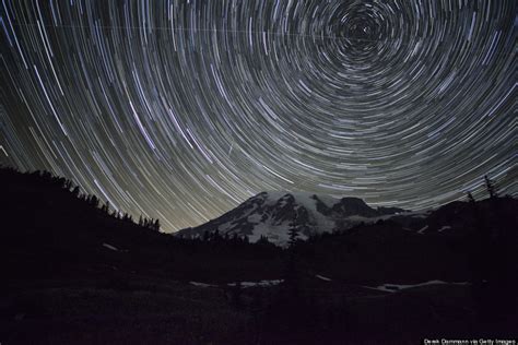 Mount Rainier Is Beautiful, And It Looks Even Better Under The Stars | HuffPost