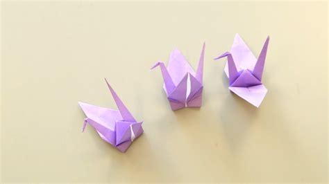 How to Fold an Origami Crane - YouTube