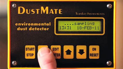 Turnkey Instruments Dustmate Product Demonstration - YouTube