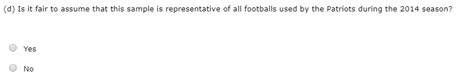 Solved Football Air Pressure During the National Football | Chegg.com