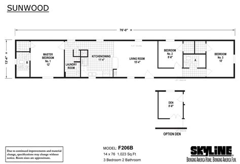 Sunwood / F206B by Skyline Homes