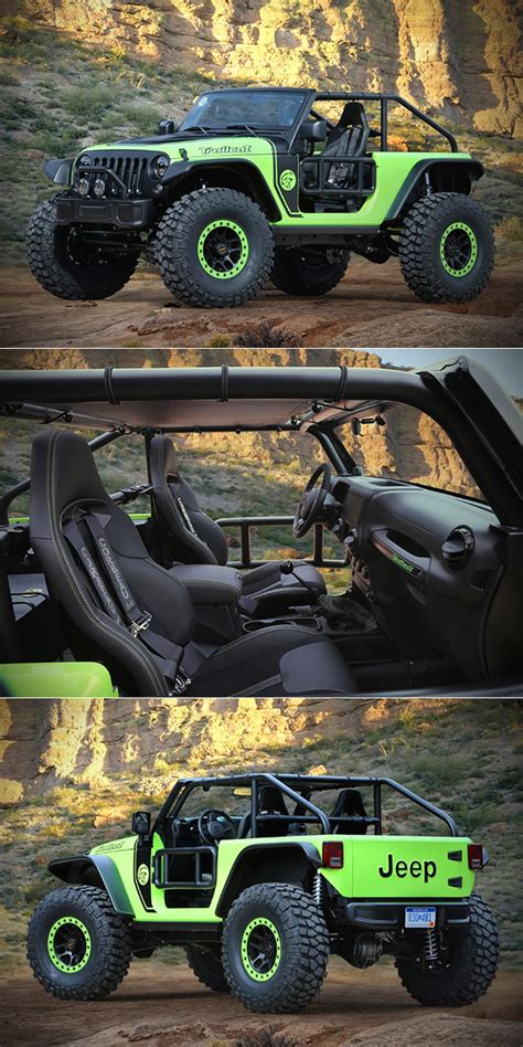 Take the Hellcat's 707HP V8, Drop it in an Off-Road Vehicle, and You Get the Jeep Wrangler ...