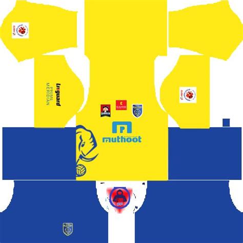 Kerala Blasters FC Jersey kits 2016/2017 - Dream League Soccer 2017 ...