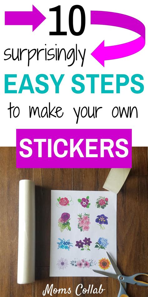 10 Easy Steps to Make Stickers with Wax Paper and Tape 2021