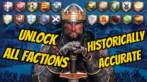 Unlock All Factions & Make Campaign More Historical - Medieval 2 Total ...