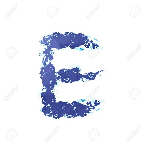 Blue Fïre Letter E Stock Photo Pïcture And Royalty Free Image - The Alphabet Fan Art (44241105 ...