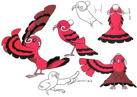 Oricorio de Baile Concept Art | Pokémon rpg, Coisas de pokemon, O pokemon