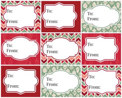 Vintage Christmas Gift Tags - Free Printables - Refresh Restyle