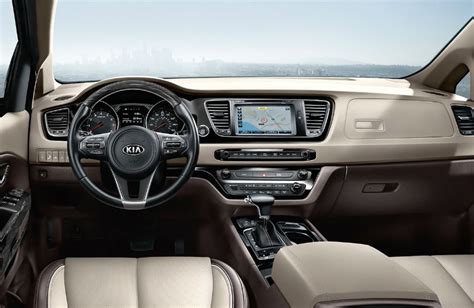 2018 Kia Sedona Interior and Cargo Volume