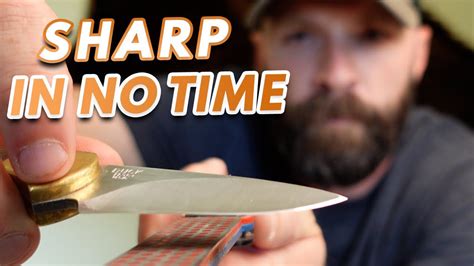 KNIFE SHARPENING TRICK For a Quick Edge - YouTube