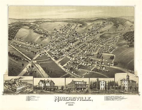 Historic Map - Girardville, PA - 1889 | World Maps Online