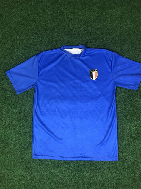 Francesco Totti #20 Italia Italy Jersey Size Large Bl… - Gem