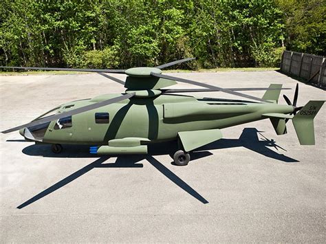 Sikorsky X2. High speed, double rotor : Troop carrier , lifter , anti-armor -> Multirole ...