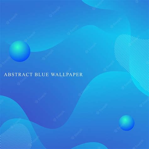 Premium Vector | Abstract Blue Wallpaper 3D design Free Vector