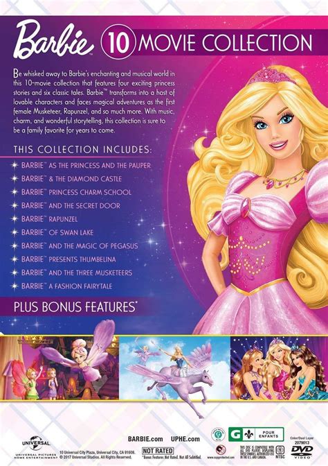 Barbie 10-Movie Classic Princess Collection BRAND NEW 10-DISC DVD SET - DVD, HD DVD & Blu-ray