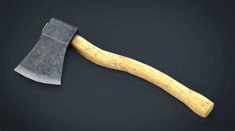 3D model Realistic Axe | CGTrader