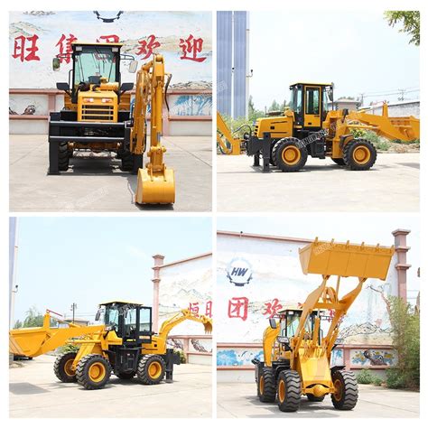 Tractor Backhoe Mini Loader Backhoe with Tractor - China Mini Backhoe ...