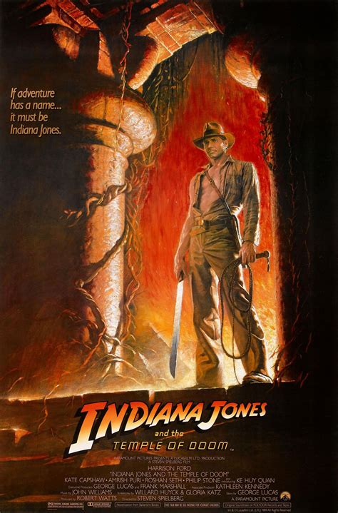 Indiana Jones and the Temple of Doom (#1 of 11): Mega Sized Movie Poster Image - IMP Awards