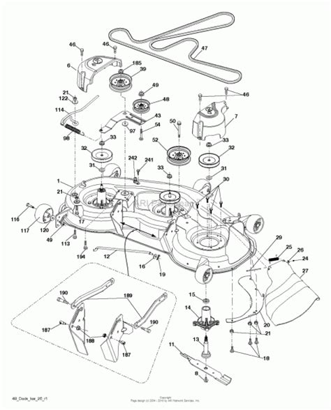 Husqvarna 48 Mower Belt Diagram