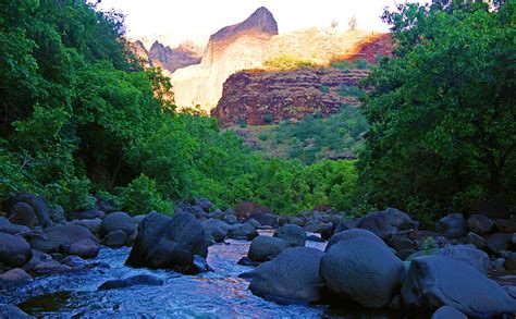 Waimea Canyon at Sunrise Photograph by Kevin Smith - Fine Art America