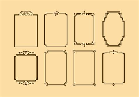 Decorative Frames Vector Art, Icons, and Graphics for Free Download