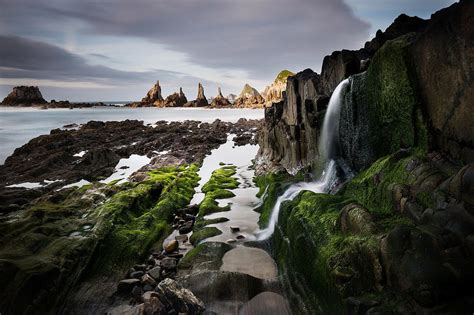 Beaches in Cudillero (Asturias)