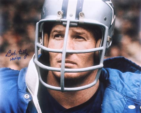 Bob Lilly Signed Cowboys 16x20 Photo Inscribed "HOF 80" (JSA COA) | Pristine Auction