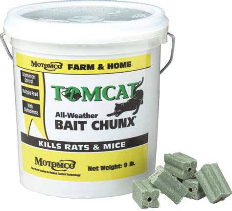 Tomcat Rat Bait Poison Farm Home Rodent Rats Mice Pest Control Trap Killer 9 Lbs 48745324463 | eBay