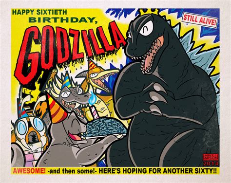 Happy Birthday, Godzilla! by MichaelJLarson on DeviantArt