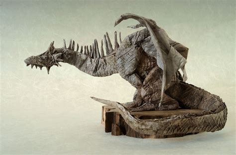 Kei Watanabe's Aged Dragon - Origami