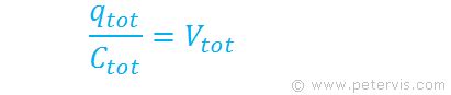 Capacitors in Series Derivation