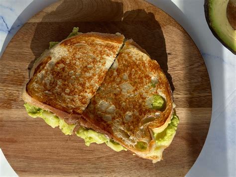 Avocado Grilled Cheese Toastie - Australian Avocados