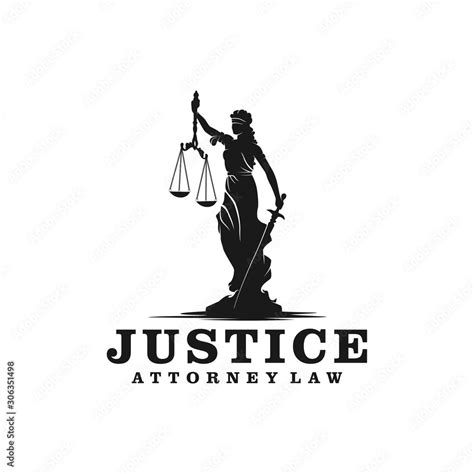 Lady Justice, justitia goddess logo for attorney and law simple clean minimalist modern ...