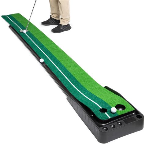 AbcoTech Indoor Golf Putting Green – Mini Golf Set, Golf Training Aid - Golf Accessories for Men ...