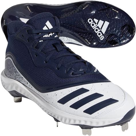 adidas Men's Icon V Bounce Mid Metal Cleats | BaseballSavings.com