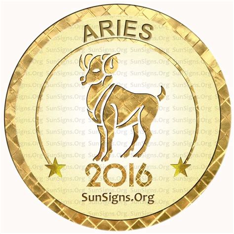 Aries Horoscope 2016 Predictions | Sun Signs