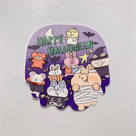 skzoo halloween sticker | katco studio