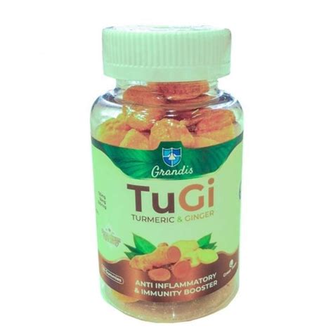 Grandis Tugi Turmeric & Ginger Gummy 60s – Dermame