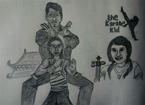 ArtStation - Drawing 'the karate kid'