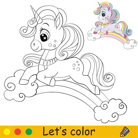 Cute Unicorn Lies On The Rainbow, Unicorn Drawing, Rainbow Drawing, Rain Drawing PNG and Vector ...