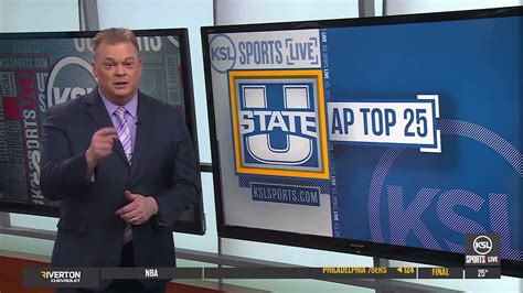 Video: Utah State Men's Basketball Moves Up To No 16 In Latest AP Poll ...