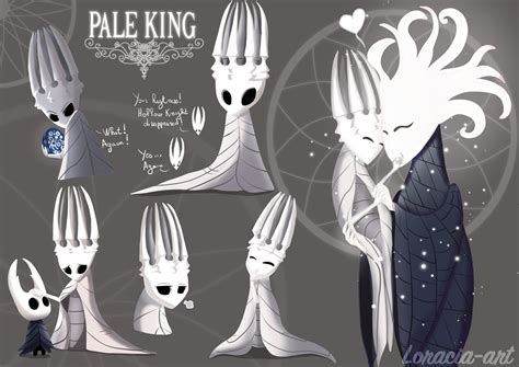 Loracia-art (Commission Open) - Hollow Knight The Pale king After finishing the...