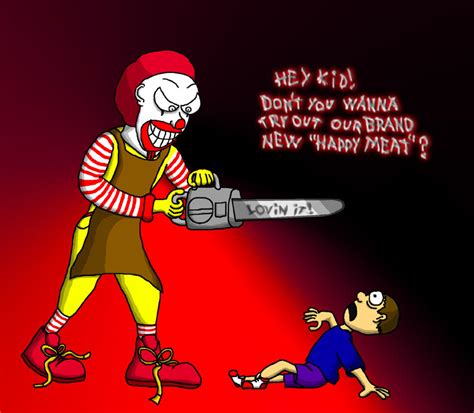 Ronald McDonald gone wild by NoniLlama on DeviantArt