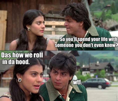 DDLJ Turns 25: Check Out the Hilarious Memes From the Romantic 1995 ...