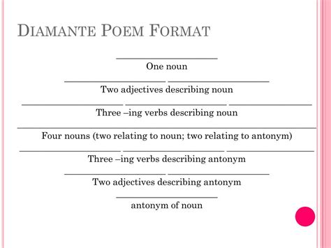 PPT - Diamante Poetry PowerPoint Presentation, free download - ID:5463254